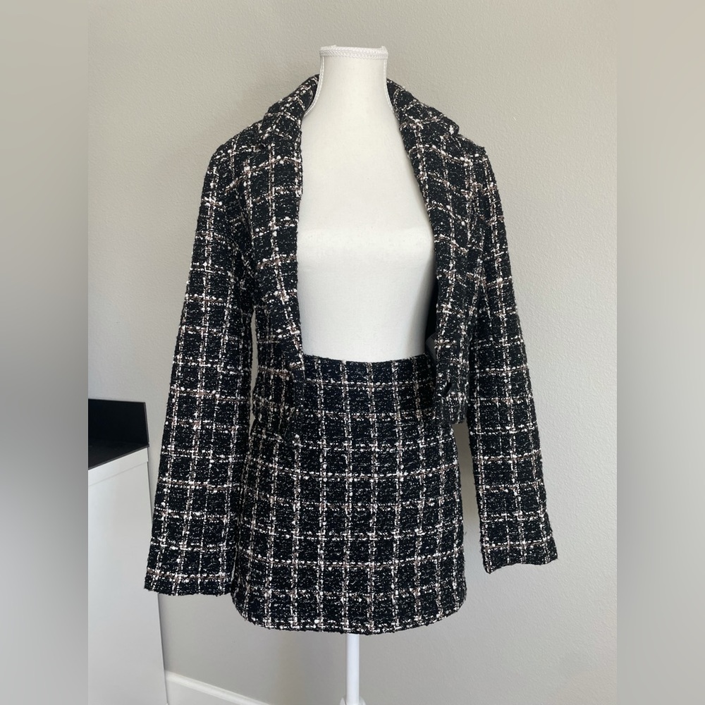 Tweed Set Blazer and Skirt Abercrombie&Fitch